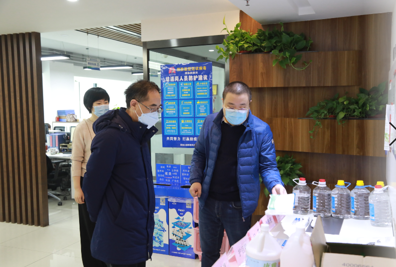 陕西J9集团集团疫情防控工作辅导幼组查抄领导各单元防疫工作