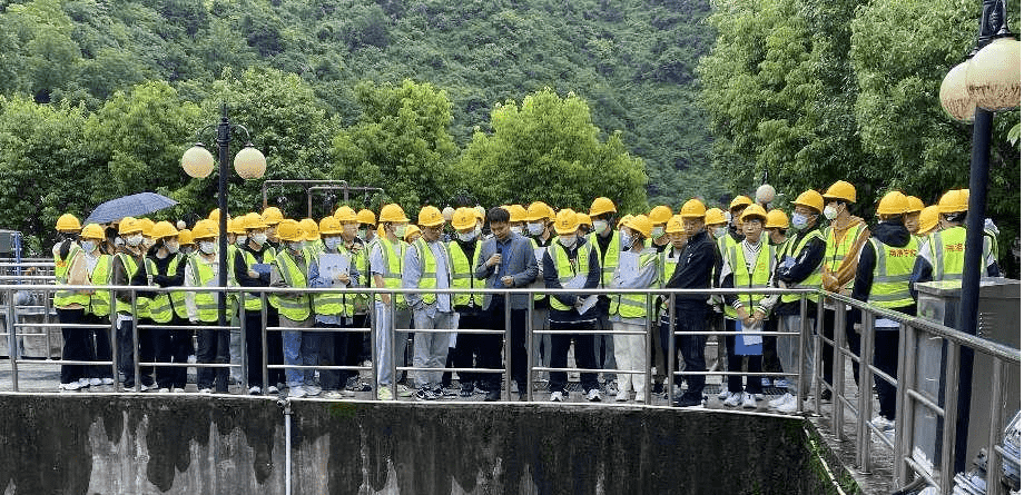 水环境公司镇安污水处置厂迎来商洛学院大学生参观进建
