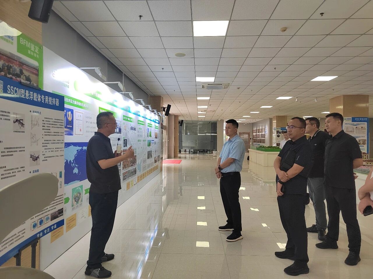 水环境公司赴青岛思普润水处置股份有限公司发展专项调查调研